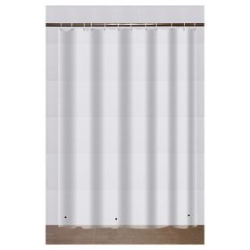 Forro cortina PVC 180 x 180 cm blanco