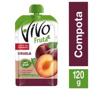 Compota Vivo Fruta Ciruela 120 g