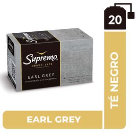 Té Earl Grey Supremo Caja 40 g, 20 Bolsas