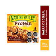 Barra Cereal Nature Valley Proteína Almendra y Chocolate 201 g