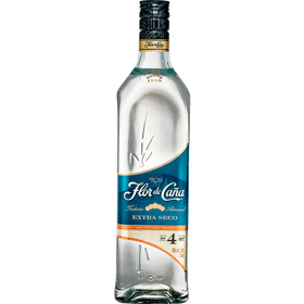 Ron Flor de Caña Blanco 4 Años Extra Dry 750 cc