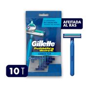 Máquina de Afeitar Gillette Prestobarba Ultragip2 10 un.