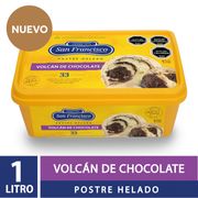 Postre Helado San Francisco Volcán de Chocolate 1 L