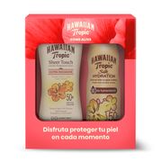 Pack Bloqueador Hawaiian Tropic FPS 50 + Spray FPS 50 180 ml