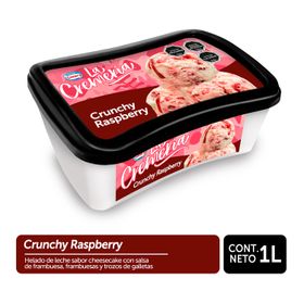 Helado La Cremería Crunchy Raspberry 1 L