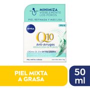 Crema Facial Anti-Arrugas Nivea Q10 Día 50 ml