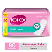 Protector Diario Kotex Antibacterial 80 un.