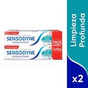 Pasta Dental Sensodyne Limpieza Profunda 2 un. 90 g