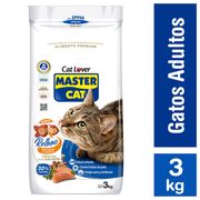 Alimento Gato Adulto Master Cat Relleno 3 kg