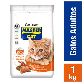 Alimento Gato Adulto Master Cat Salmón y Sardina 1 kg