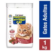 Alimento Gato Adulto Master Cat Carne y Leche 1 kg