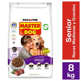 Alimento Perro Senior Master Dog Carne 8 kg