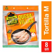 Tortillas Pancho Villa Quesavilla M 200 g 8 un.