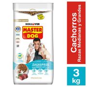 Alimento Perro Cachorro Master Dog Carne y Leche 3 kg