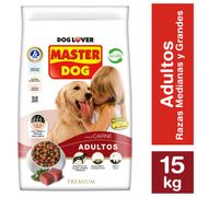 Alimento Perro Adulto Master Dog Carne 15 kg