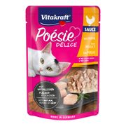 Alimento Húmedo Gato Vitakraft Poésie Délice Salsa Pollo 85 g