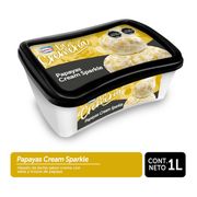 Helado La Cremería Papayas Cream Sparkle 1 L