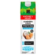 Bebida Vegetal Nature's Heart Almendras Coco Proteína 1 L
