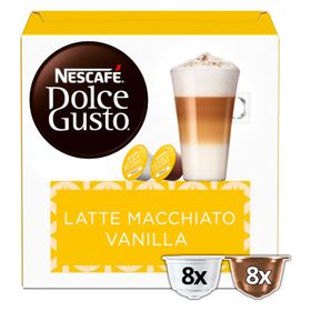 Café Cápsulas Nescafé Dolce Gusto Latte Macchiato Vanilla 16 un.