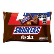 Chocolate de Leche Snicker Mini Con Mani 12 un. 300 g