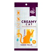 Snack Gato Stay Happy Creamy Pollo 56 g