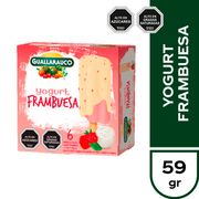 Helado multipack barra yoghurt frambuesa 59 g