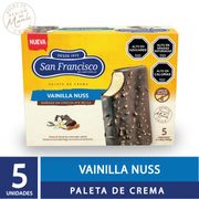 Helado San Francisco Multipack Paleta Vainilla Nuss 80 g