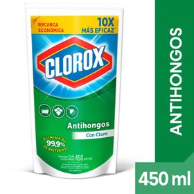 Limpiador Baño Clorox Antihongos Doypack 450 cc