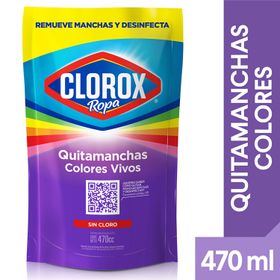 Quitamanchas Clorox Colores Vivos Doypack 470 cc
