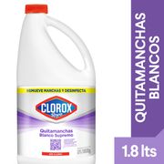 Quitamanchas Clorox Blancos Supremos 1.8 L