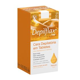 Cera Depilatoria Depilflax Tableta Natural 250 g