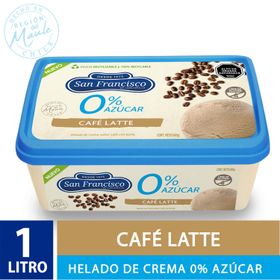 Helado San Francisco 0% Azúcar Café Latte 1 L
