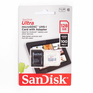 MICRO SDHC ULTRA SANDISK 128GB USH-I