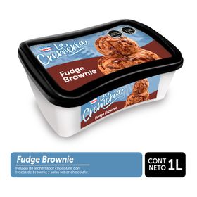 Helado La Cremería Fudge Brownie 1 L