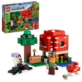 LEGO® Minecraft: La Casa Champiñón