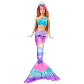 Barbie® Sirena Luces Brillos