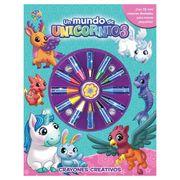 Un mundo de unicornios. Crayones Creativos - Phidal