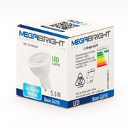 Ampolleta LED Megabright Par16 5.5W 4000K Gu10