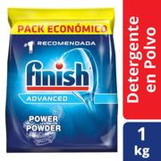 Detergente Lavavajilla Finish Polvo Recarga 1 kg