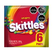 Caramelos Masticables Skittles Sabor Original 369 g