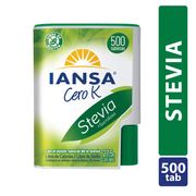 Endulzante Iansa Cero K Tabletas Stevia Sucralosa 500 un.