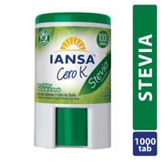 Endulzante Iansa Cero K Tabletas Stevia Sucralosa 1000 un.