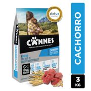 Alimento Perro Cachorro Cannes Carne y Leche 3 kg