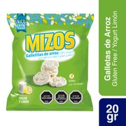 Galletas de Arroz Mizos Yogurt Limón 25 g