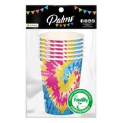 Set 6 Vasos Palms Diseño Tie Dye