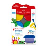 Plastilina Super Suave 50 g Estuche 4 un.