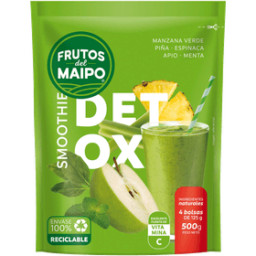 Smoothie Frutos del Maipo Detox Manzana, Piña, Espinaca, Apio y Menta 500 g