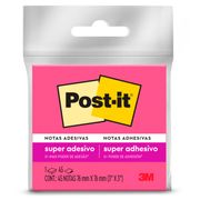 Notas Post-It® 654 Rosado 76 x 76 mm 45 hojas