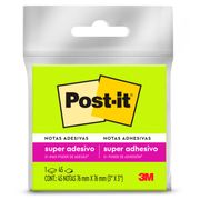 Notas Post-It® 654 Verde 76 x 76 mm 45 hojas