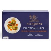 Filete Jurel Ahumado Fisherman 82 g drenado